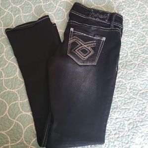 Hydraulic micro boot jeans